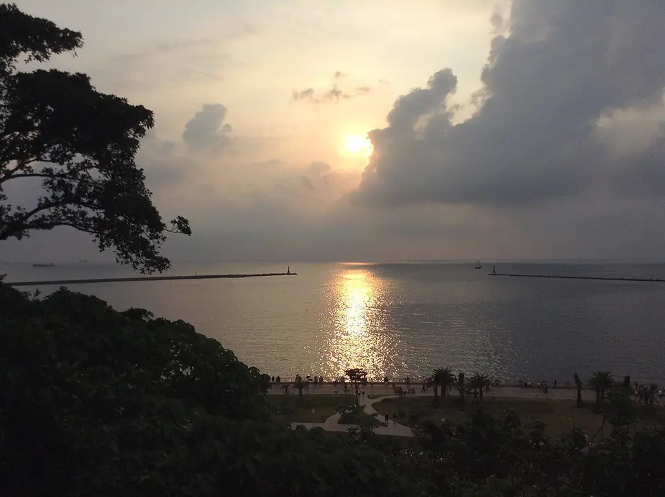西子灣的夕陽